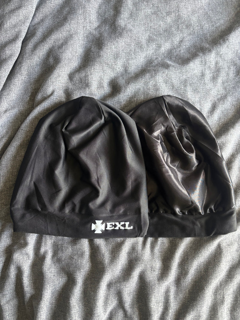 EXL Logo - Skull Cap (Satin Lined)