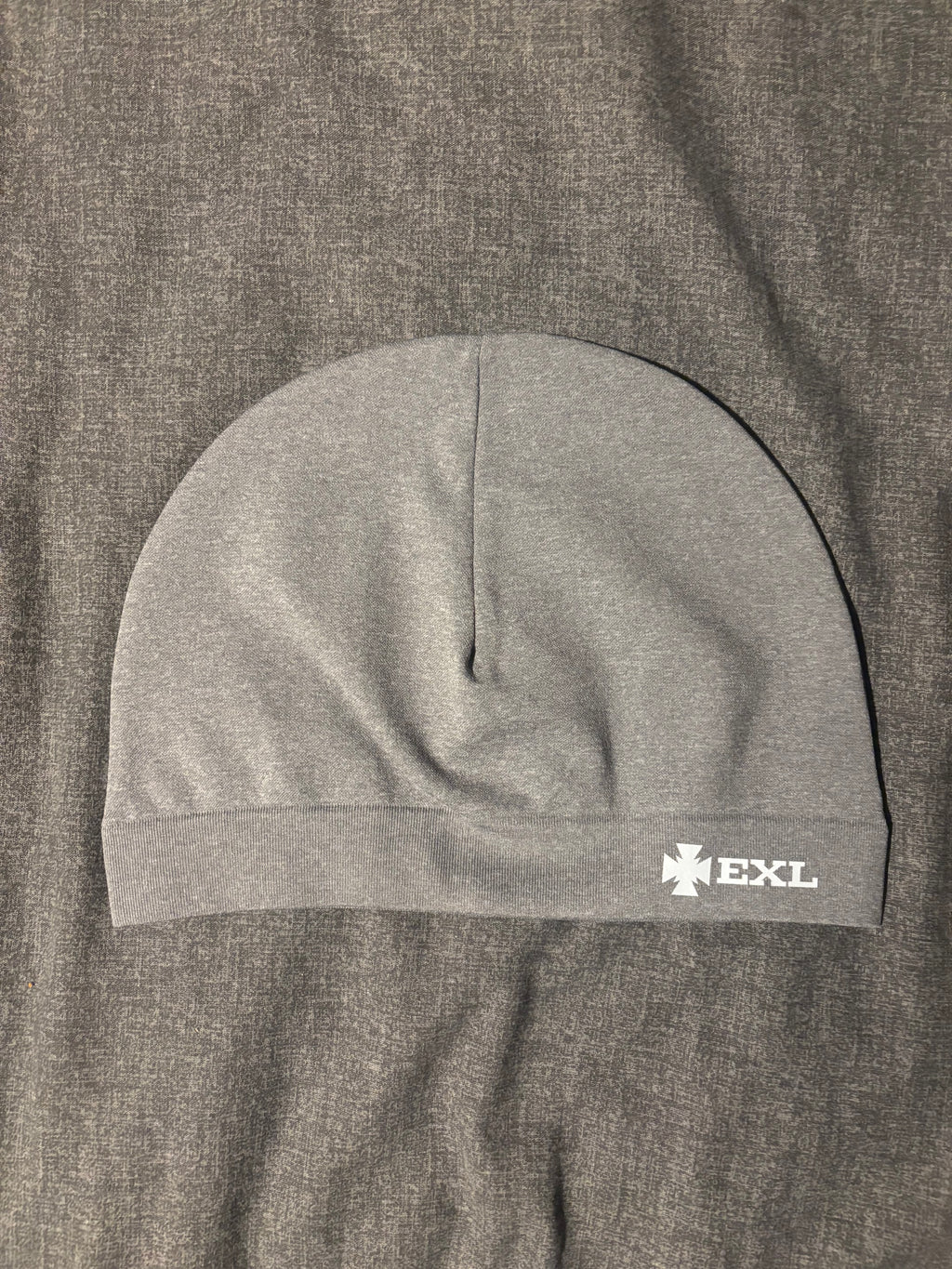 Grey EXL Logo Skull Cap