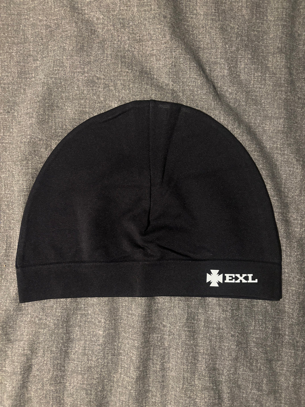 Black EXL Logo Skull Cap