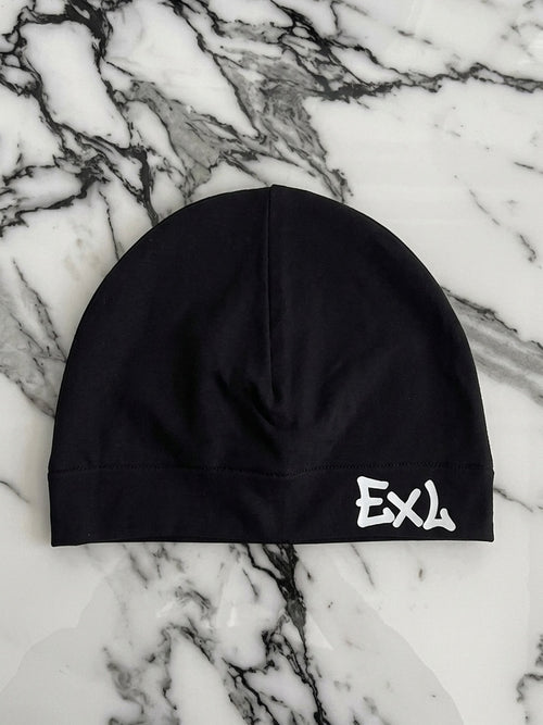 EXL Satin Lined Skull Cap - Black