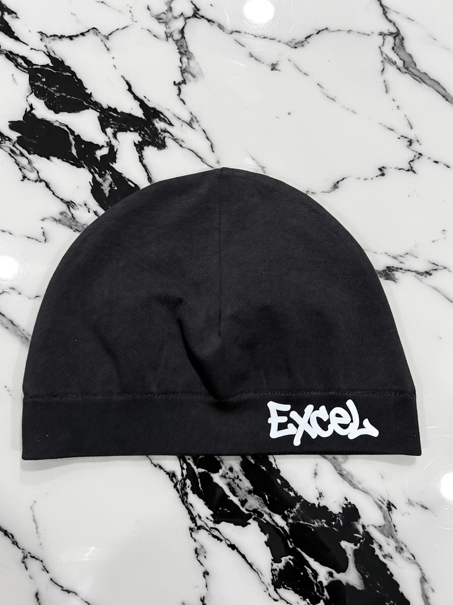 Satin Lined Skull Cap - Black