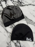EXL Satin Lined Skull Cap - Black