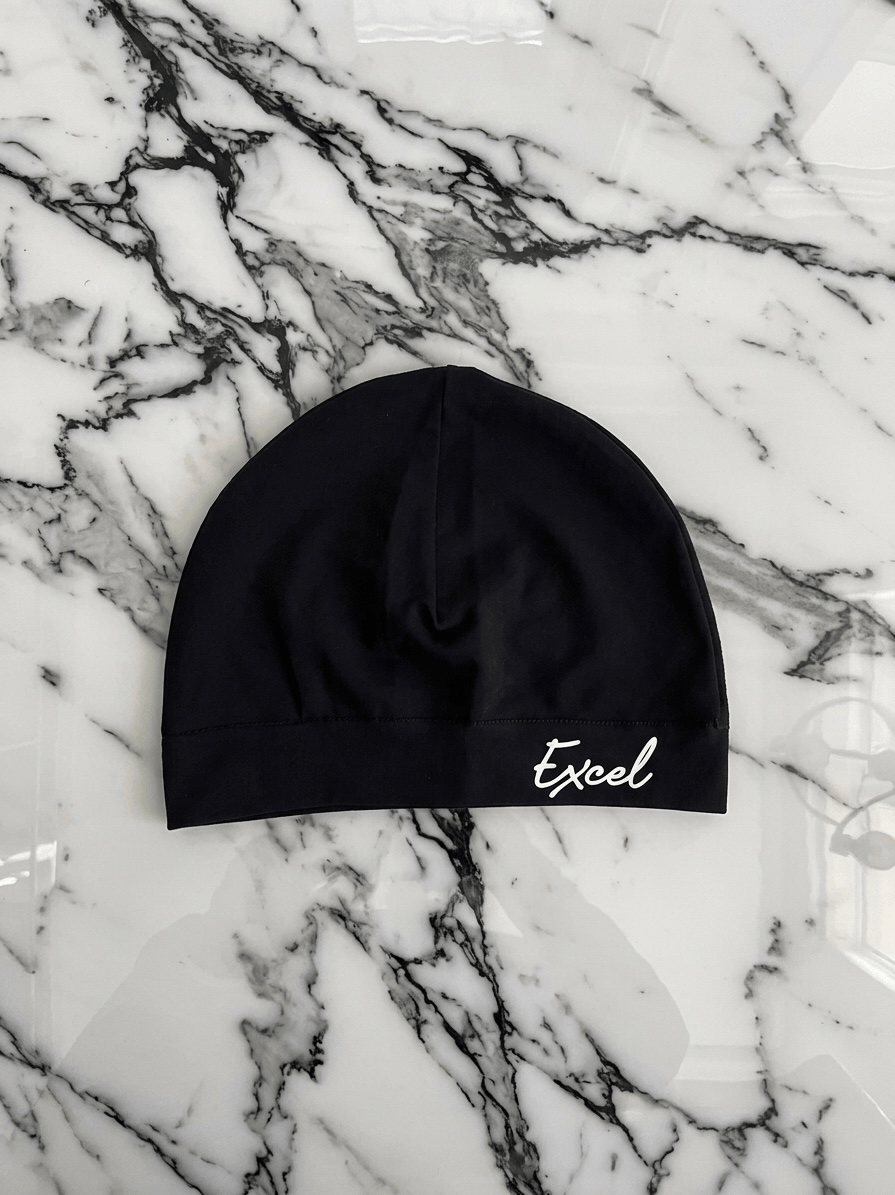 Satin Lined Skull Cap - Black