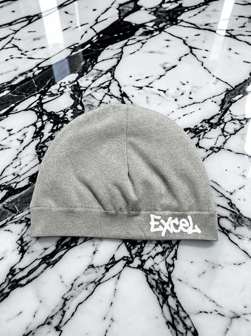 Graffiti Satin Lined Skull Cap - Grey