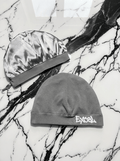 Graffiti Satin Lined Skull Cap - Grey